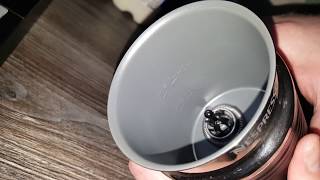 How to use a Nespresso Aeroccino Milk Frother  A Quick and Simple Guide [upl. by Nylhtiak]