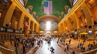 Walking Tour of Grand Central Terminal — New York City 【4K】🇺🇸 [upl. by Rochella6]