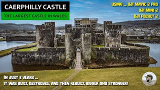 Caerphilly Castle  The Largest in Wales 2nd in Britain [upl. by Robinet]