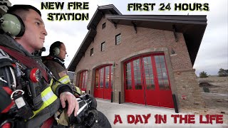 First 24 Hours in a New Fire Station  A Day in the Life [upl. by Pryce]