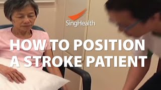 How To Position A Stroke Patient [upl. by Seif]