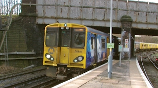 Half an Hour at 216  Birkenhead North Station 1022017  Class 507 508 terminus [upl. by Albric110]