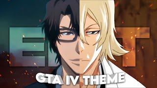 Aizen x Urahara  GTA IV Theme Edit [upl. by Meehar428]